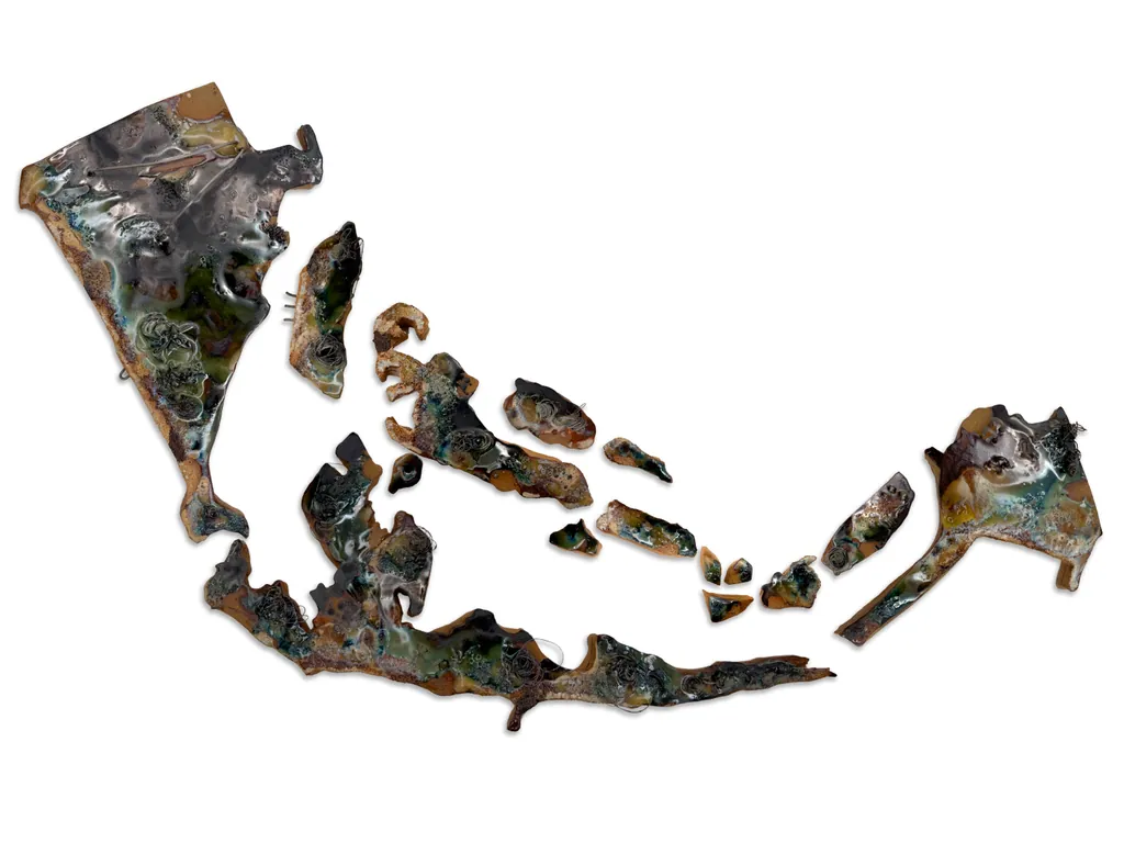 “An Erosion of History”, 2026. From the Forest Floor series.