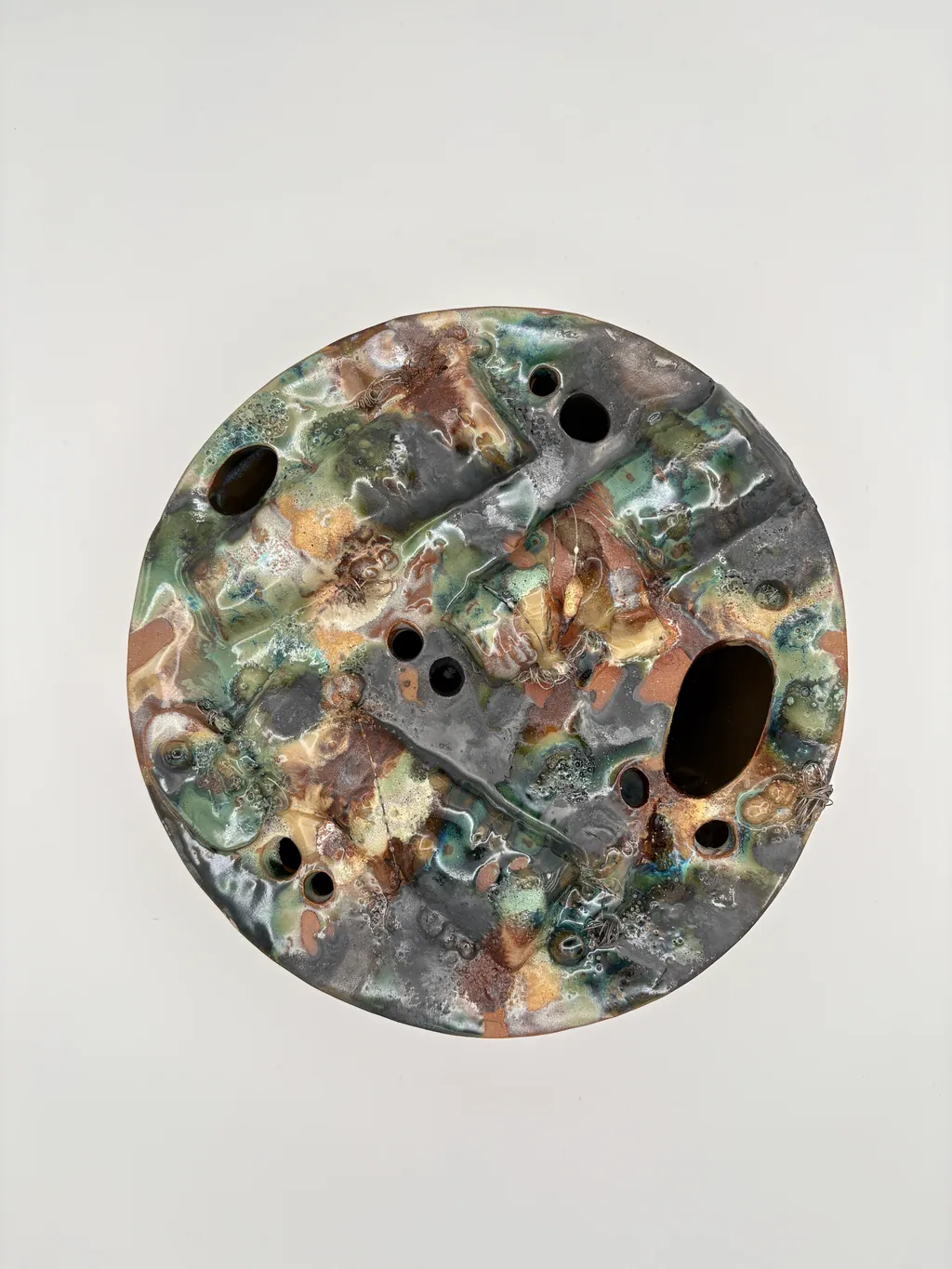 “Forest Floor Bowl Vase”, 2026. From the Forest Floor series.