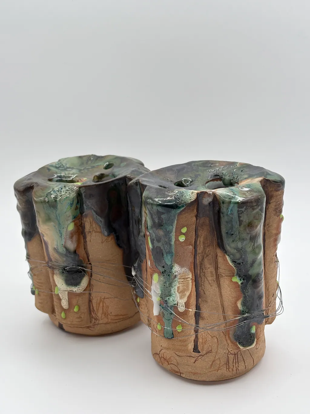 “Bundle of Sticks for Burning (Forest Floor) 1 & 2”, 2026. From the Forest Floor series.